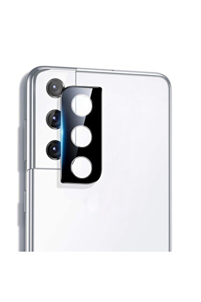 Microsonic Samsung Galaxy S21 Fe Kamera Lens Koruma Camı V2 Siyah.