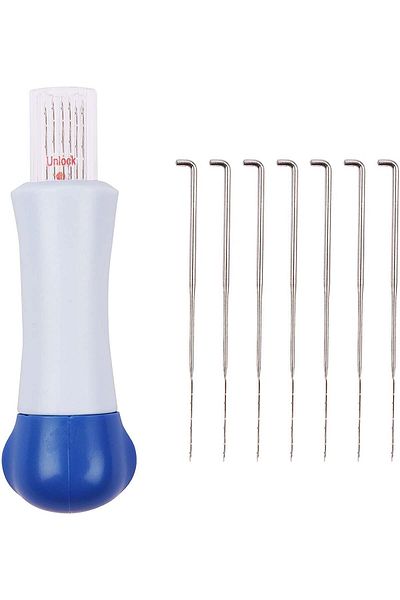 İşkur Makina Felting Needle Tool Felting Needle And 7 Spare Needles