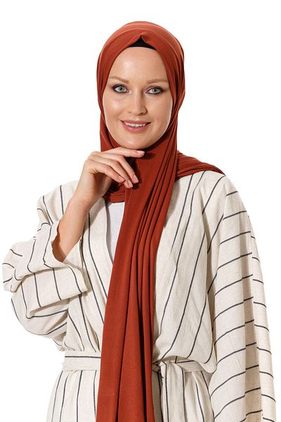 Mercan Hijab Tile Cotton Combed Shawl
