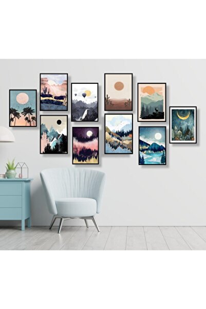 Dekorlifes Set de 10 piese cu aspect de ramă pentru pictură