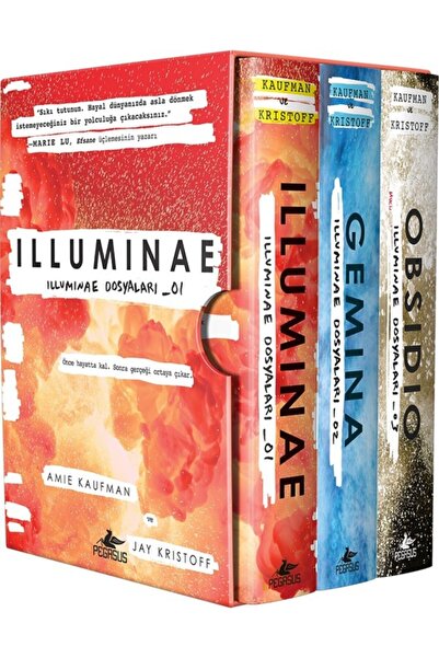 Pegasus Yayınları Illuminae Dosyaları Serisi Kutulu Özel Set (Ciltli 3 Kitap) | Amie Kaufman & Jay Kristoff
