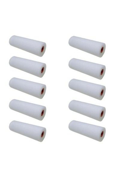 Uçan Ticaret White Sponge Finger Roller 10 cm 10 Pieces