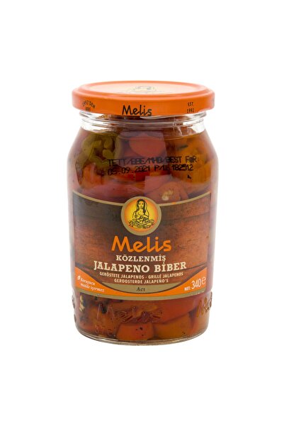 Melis Közlenmiş Dilmli Jalapeno Biber Turşusu 340G