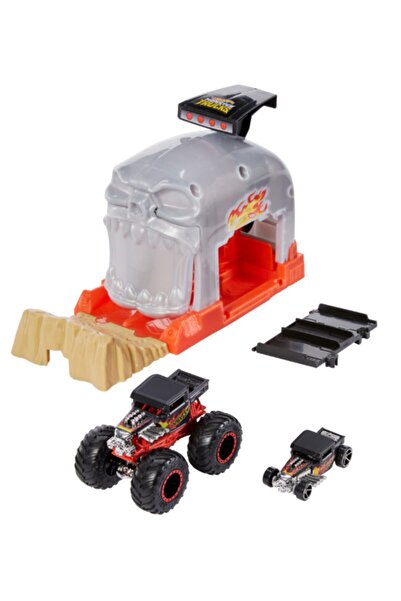 HOT WHEELS Monster Trucks Fırlatıcılı Oyun Seti Bone Shaker