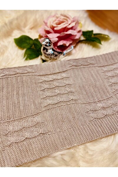 minik ay Triko Bebek Battaniyesi Dört Mevsim