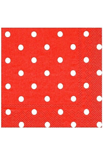 kidspartim منديل أحمر منقط