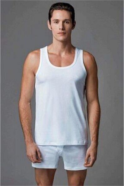 Eros Ανδρικό εσώρουχο White 10 Pack