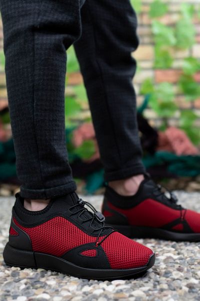 Riccon Men's Red Sneakers00121925