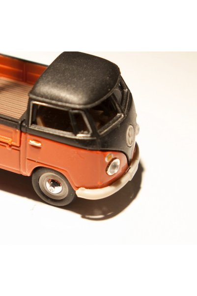 Cararama Red Diecast Model Paper Memo Card & Business Card Holder with Car, 1/72 Scale