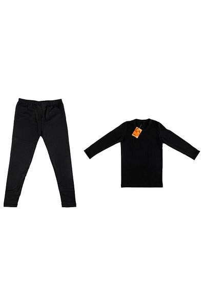 Tutku Pachet de 4 băieți negru 0135-136 Costum termic