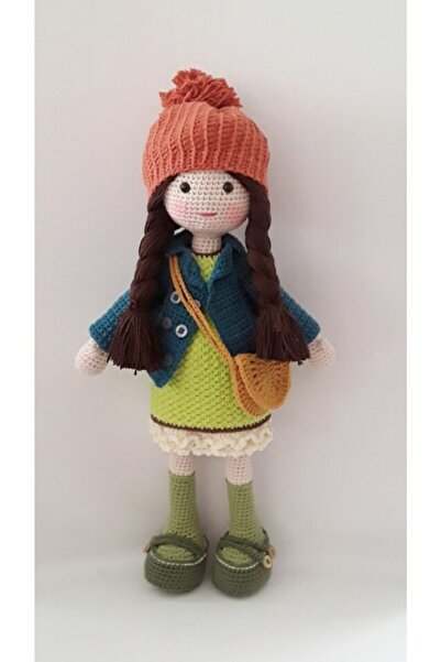 OYUNCAKPARK Julie Bebek Amigurumi Organik Oyuncak