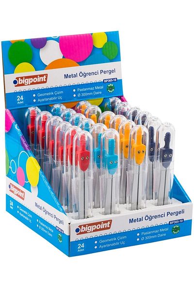 Bigpoint Metal Student Pergeli 24 Pieces Stand