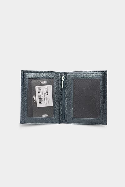 GUARD Black Leather Men's Wallet