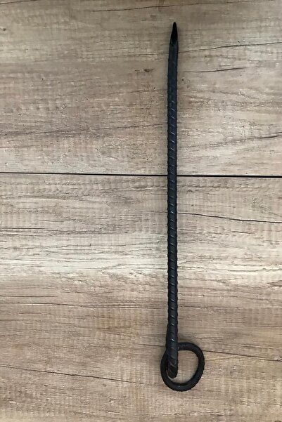 LİDERSAN ÇELİK Büyük Orta Irk Hayvan Bağlama Kazığı 12 Mm Kalınlıkta 35 Cm