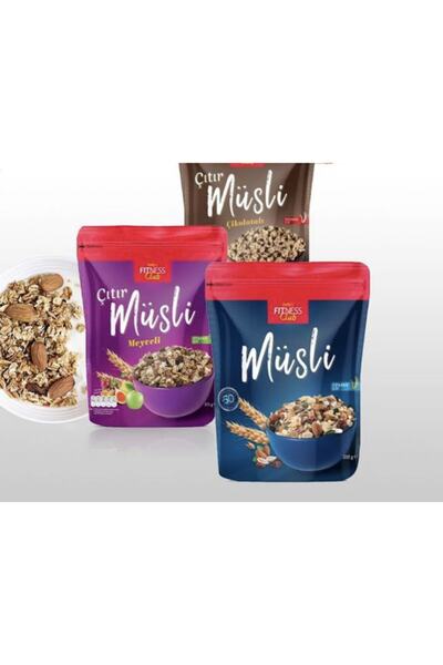 Kelly'S Kelly’s Müsli Karışık Paket Meyveli-çikolatalı-bademli