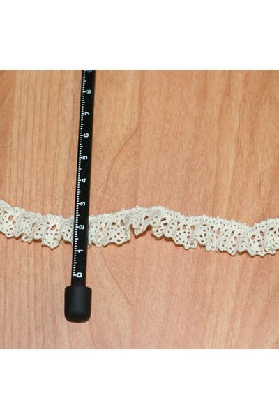 tuhafiyecimiz Eninde Cotton Elastic Lace 18mm
