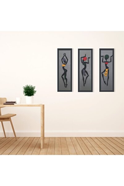 Amorf Design Pictură în lemn de Amorfoz cu o femeie africană zulu