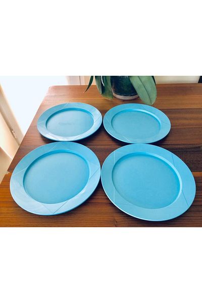 Tupperware Eco Picnic Plate 4 Pieces
