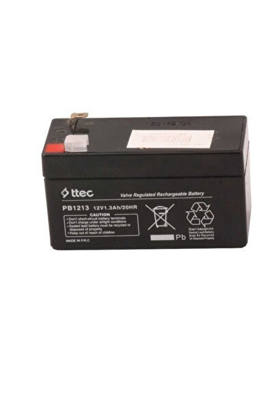 Ttec 12v 1.3ah Bakımsız Kuru Akü