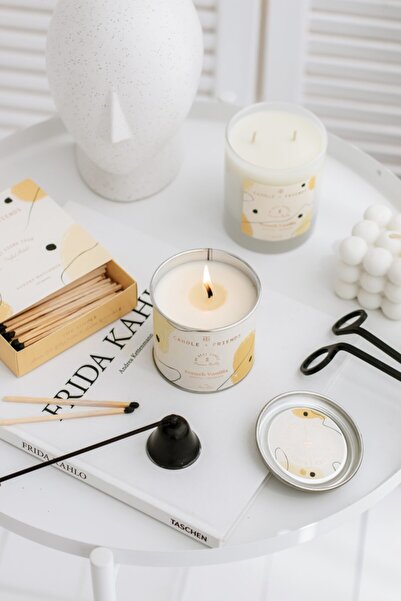 Candle and Friends No.1 French Vanilla Teneke Mum