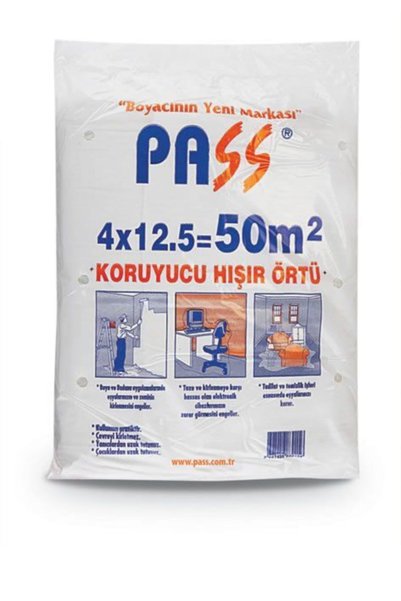 PASS 50m2 Koruyucu Hışır Örtü ( Marka Farklılık Gösterebilir.)