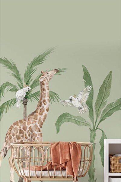 WALLHUMAN Yeşil Vadi Duvar Stickerı