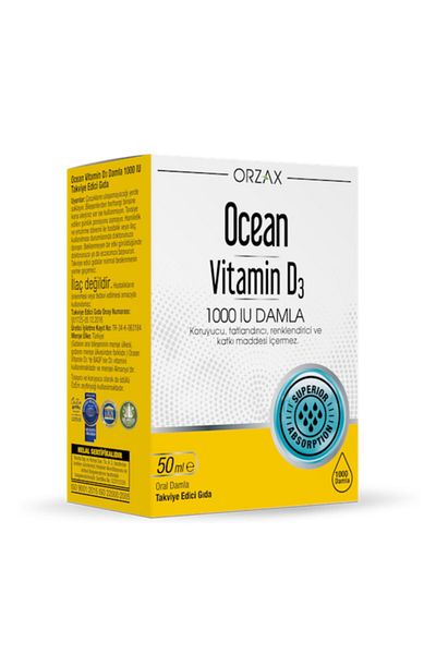 Ocean OceanVitaminD3 - 1000IU50MLDrops