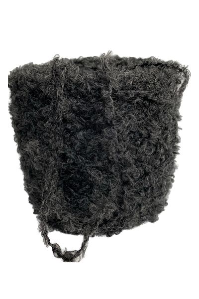 göçer Dark Smoked Color Wool Boucle Lugs - 100g