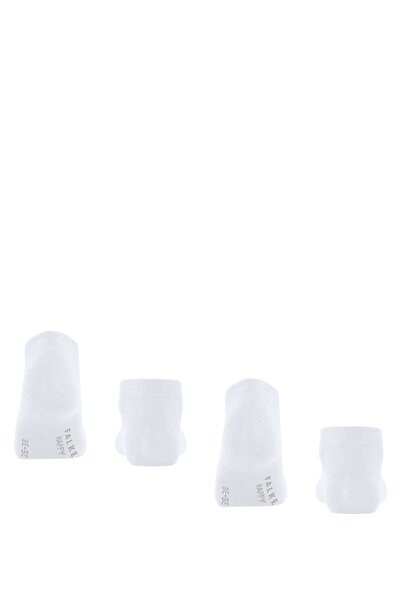 FALKE Damen Socken, 2er Pack - Happy, Sneakersocken, einfarbig