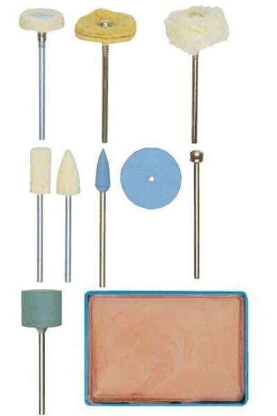 Proxxon 28285 Komple Polisaj Seti 10'lu