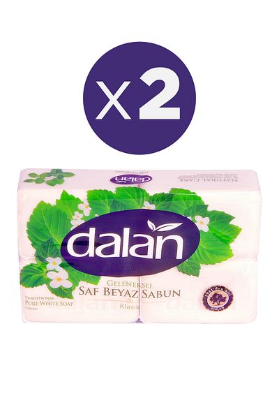 Dalan Mold Soap Traditional 4x250 Gr X 2 Pieces