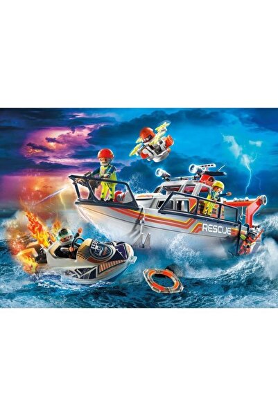 Playmobil Fire Rescue with Personal Watercraft