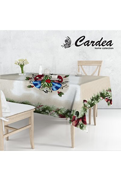 Cardea Merry Christmas Printed Tablecloth 150x220