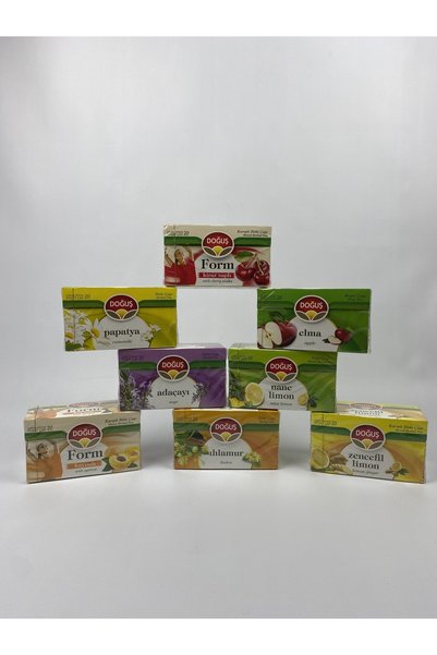Doğuş Çay Doğuş Bitki Çay Seti Poşet Çay , Ekonomik Set (hediyeli Paket)