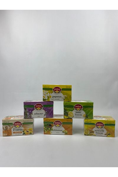 Doğuş Çay Economical Nativity Herb Tea Set - Tea Bag and Gift Package