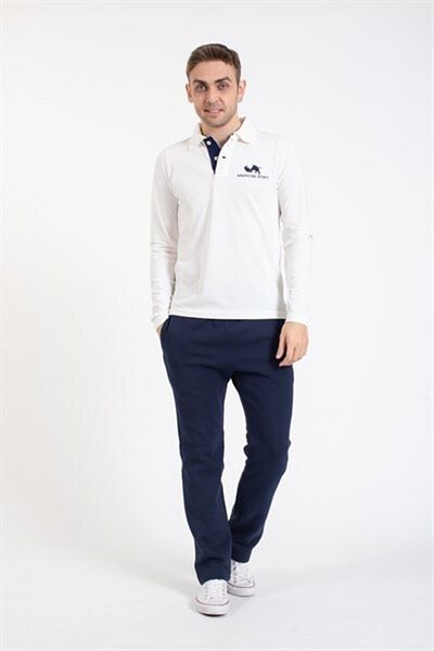 Villager&Son A.s. Μπλουζάκι με στάμπα Polo Neck U-sleeve Ecru