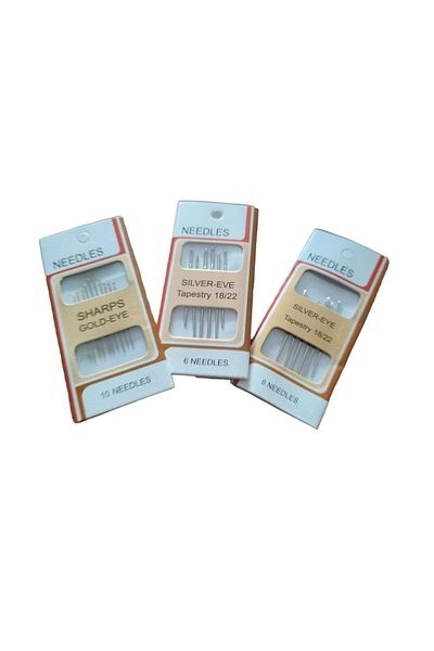 NEEDLES Set de ace Minahobi Etamin-sharp-canvas (22 bucăți de ace)