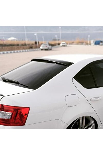 Meliset Skoda Octavia Arka Cam Üstü Spoiler 2013-2019 Arası Uyumlu