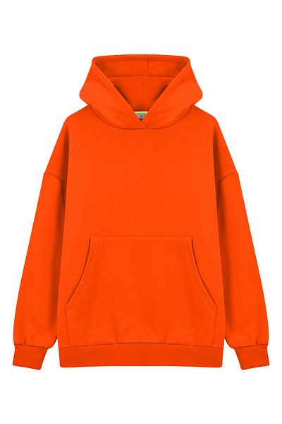 La Sarta Joda Orange Hooded Oversize Unisex Tracksuit Set