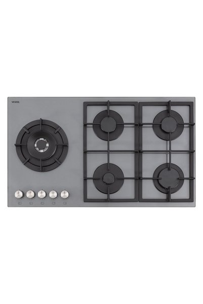 Vestel Ao 91159 Yg Dw 90 Cm Gri Ankastre Ocak