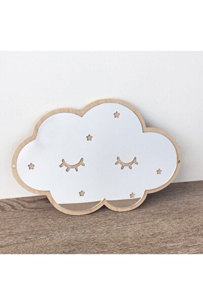 Wooden Factory Çocuk Odası Cloud Aynalı Pleksi Duvar Dekor