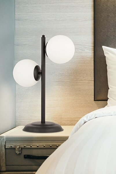 luxury modern aydınlatma مجموعة Poyraz مكونة من 2 مصباح طاولة بتصميم عصري من ...