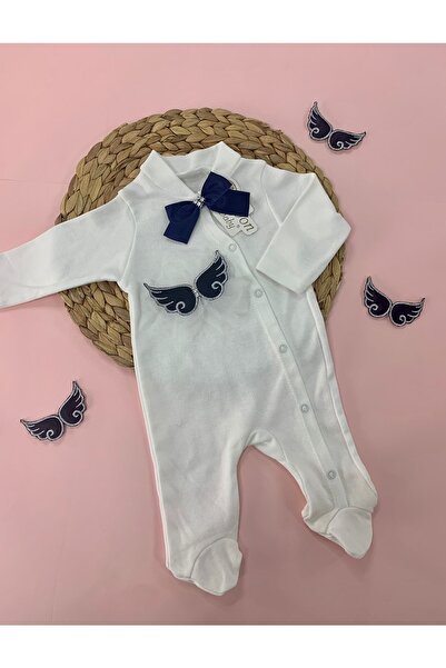Petite Ponpon Baby Butterfly Romper Set