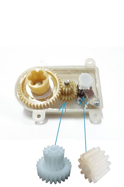 grsl Stilevs Mago Pro Sgh22043 - Double Gear Blender Motor and Chamber Cover