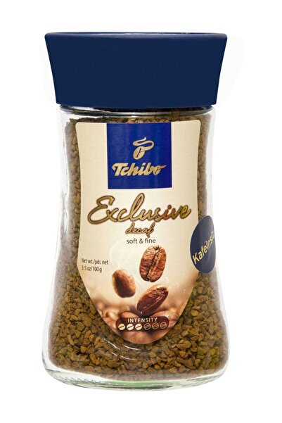 Boemo Shop Tchibo Exclusive Decaf Kafeinsiz Çözünebilir Kahve 100 gr