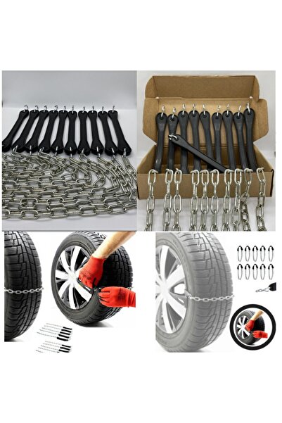 sebura Yeni Takmaktik Kar Zinciri, Lastik Zinciri, Pratik Zinciri Kar Zinciri, Tak Çıkar Zincir 10 Adet