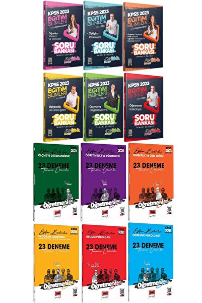 Hocawebde Yayınları Hocawebde 2023 Kpss Eğitim Bilimleri Soru Seti - Yargı Eğ...