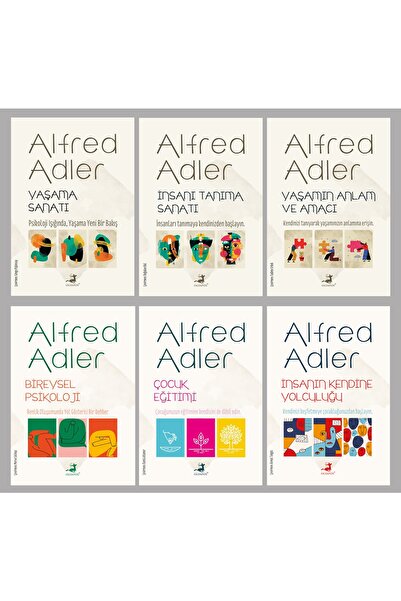Olimpos Yayınları Alfred Adler Psikoloji Kitap Seti 6 Kitap (1736 Sayfa)