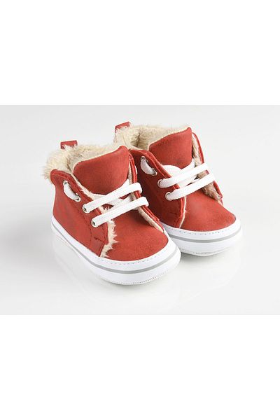 Baby Pattini Newborn Baby Slippers, Ilkadım Home Shoes, Anti-Sweat Antibacterial Welsoft Fur Lined