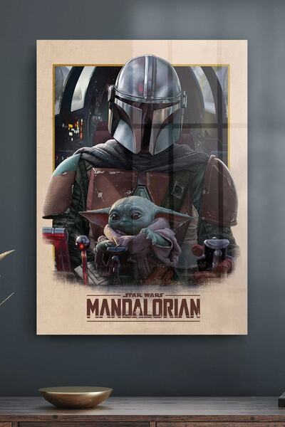 Decovetro Calea Mandaloriană din sticlă